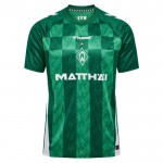 Günstige Fußballtrikots Werder Bremen Kinder Heimtrikot 2024-25 Kurzarm